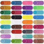 36-Color Extra Fine Glitter Set for Crafts