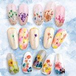 324PCS Dried Flowers for Nail Art Kits