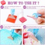 14PCS Diamond Art Pens with Comfort Grip Tools