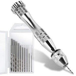 LEOBRO Precision Hand Drill for Resin Art Projects