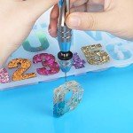 LEOBRO Precision Hand Drill for Resin Art Projects