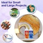 Crystal Clear Epoxy Resin Kit for Crafts