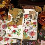 Holographic Gold Foil Floral Stickers - 240pcs