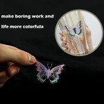 Holographic Glitter Butterfly Stickers - 45 Pcs