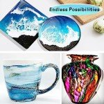 Vibrant Alcohol Ink Set – 56 Colors (10ml)