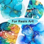 Vibrant Alcohol Ink Set – 56 Colors (10ml)