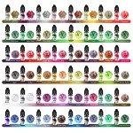 Vibrant 48-Color Alcohol Ink Set for Resin