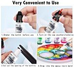 Vibrant 48-Color Alcohol Ink Set for Resin