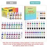 Vibrant 24-Color Alcohol Ink Set for Resin Art