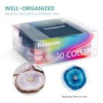 30 Colors Alcohol Ink for Resin Art Projects