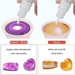 Vibrant 24-Color Alcohol Ink Set for Resin Art