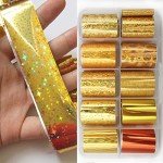 Starry Sky Holographic Nail Foil Stickers Set