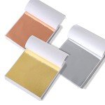 300pcs Imitation Gold Leaf Sheets for Resin Art