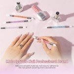 5 Pcs Dual-Tipped Brushes for Resin Nail Art