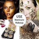 300pcs Imitation Gold Leaf Sheets for Resin Art