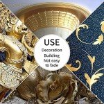 300pcs Imitation Gold Leaf Sheets for Resin Art