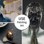 300pcs Imitation Gold Leaf Sheets for Resin Art