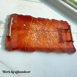 XL Large Rectangle Resin Tray Mold with Handles