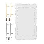 XL Large Rectangle Resin Tray Mold with Handles