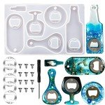 DIY Resin Bottle Opener Mold and Accessories