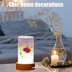 Cylinder Light Resin Mold Set with Base Stand