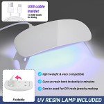 UV Resin Kit with Light for DIY Crafts