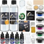 Beginner’s Crystal Clear Epoxy Resin Art Kit