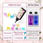 300g UV Resin Kit for Jewelry & Crafts