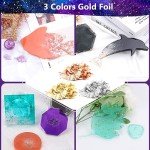 Crystal Clear Epoxy Resin Kit with Mica Powders