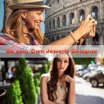 Resin Jewelry Molds Kit with Pendants & Tools