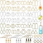 264-Piece Open Bezels Kit for Resin Jewelry