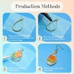 264-Piece Open Bezels Kit for Resin Jewelry