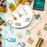 264-Piece Open Bezels Kit for Resin Jewelry