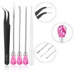 11-Piece Silicone Resin Mold & Tool Set