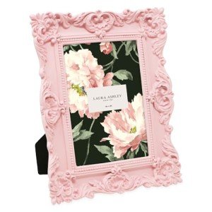 Pink Ornate Resin Picture Frame for Photos