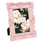 Pink Ornate Resin Picture Frame for Photos