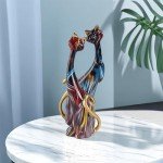 Resin Cat Art Sculptures for Home Decoration
