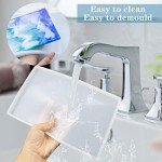 Rectangle Resin Photo Holder Mold with Clips