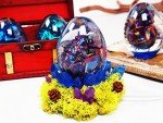 Dragon Egg Resin Molds Set with Light Stand
