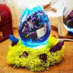Dragon Egg Resin Molds Set with Light Stand