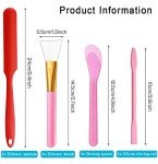 16-Piece Silicone Stir Sticks and Mixing Tools Set