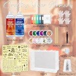 Resin Picture Frame Craft Kit with Molds