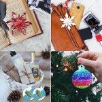 12PCS Christmas Resin Molds for DIY Ornaments
