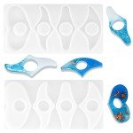 Silicone Resin Bookmark Molds for DIY Art