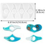 Silicone Resin Bookmark Molds for DIY Art