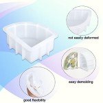 Silicone Geode Resin Mold Bookends - Pair