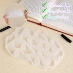 Silicone Bookmark Molds for Resin Art - 10 Patterns