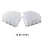 Geode Silicone Resin Molds for Bookends