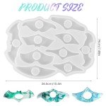 Silicone Bookmark Molds for Resin Art - 10 Patterns