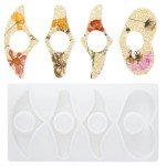 Silicone Resin Molds for DIY Bookmarks